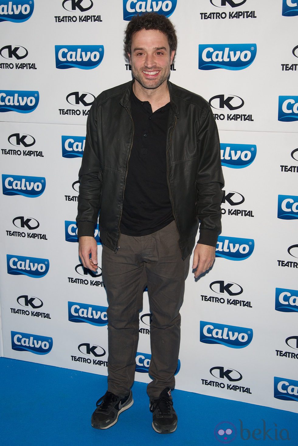 Daniel Guzmán en la presentación del Team Calvo 2014 en Madrid