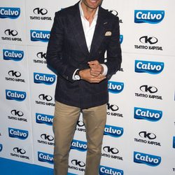 Óscar Higares en la presentación del Team Calvo 2014 en Madrid