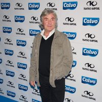 Ángel Nieto en la presentación del Team Calvo 2014 en Madrid