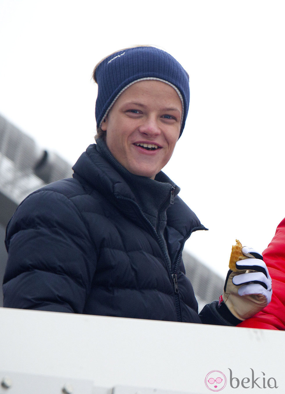 Marius Borg en el salto de esquí de Holmenkollen 2014