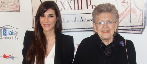 Pilar Bardem y Cecilia Gessa en la entrega de los Premios Unión de Actores 2014