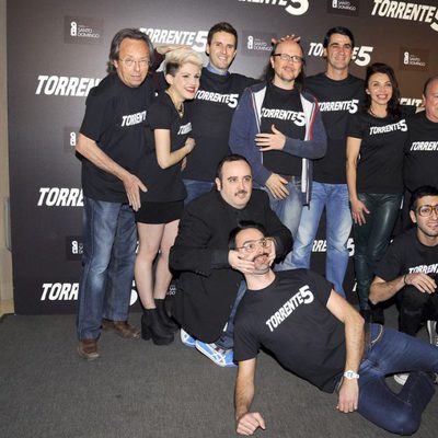 Presentación del fin del rodaje de 'Torrente 5'