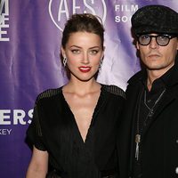 Johnny Depp y Amber Heard en los Texas Film Awards 2014