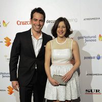 Alejandro Tous y Ruth Núñez en la presentación del Festival de Málaga 2014