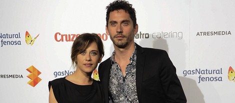 María y Paco León en la presentación del Festival de Málaga 2014