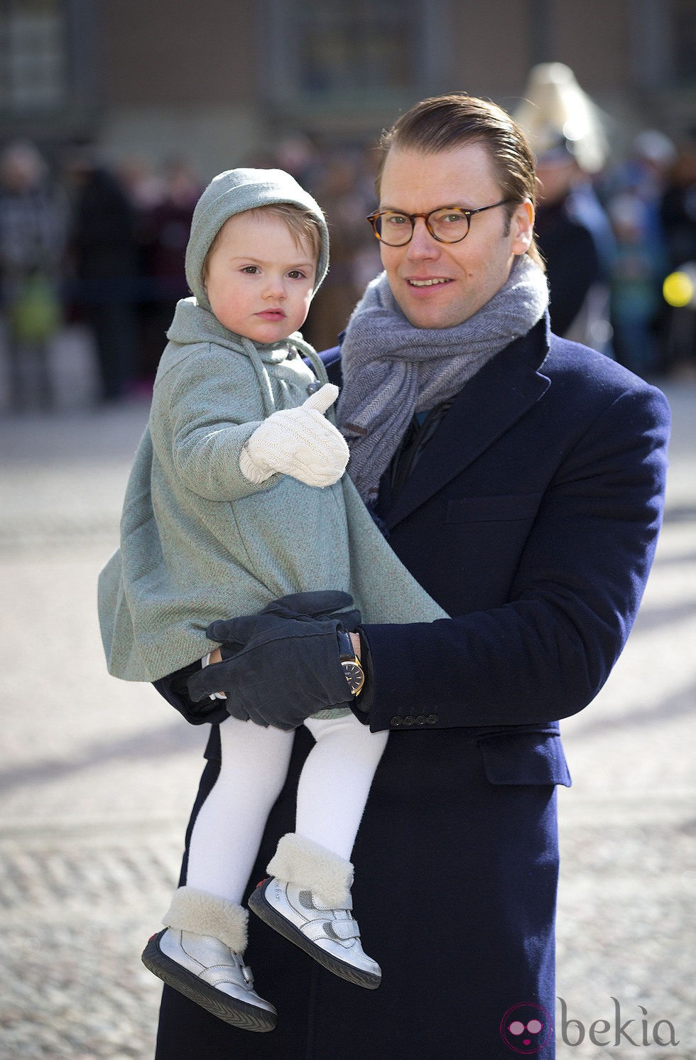 Daniel de Suecia y la Princesa Estela en el Día de la Princesa Heredera