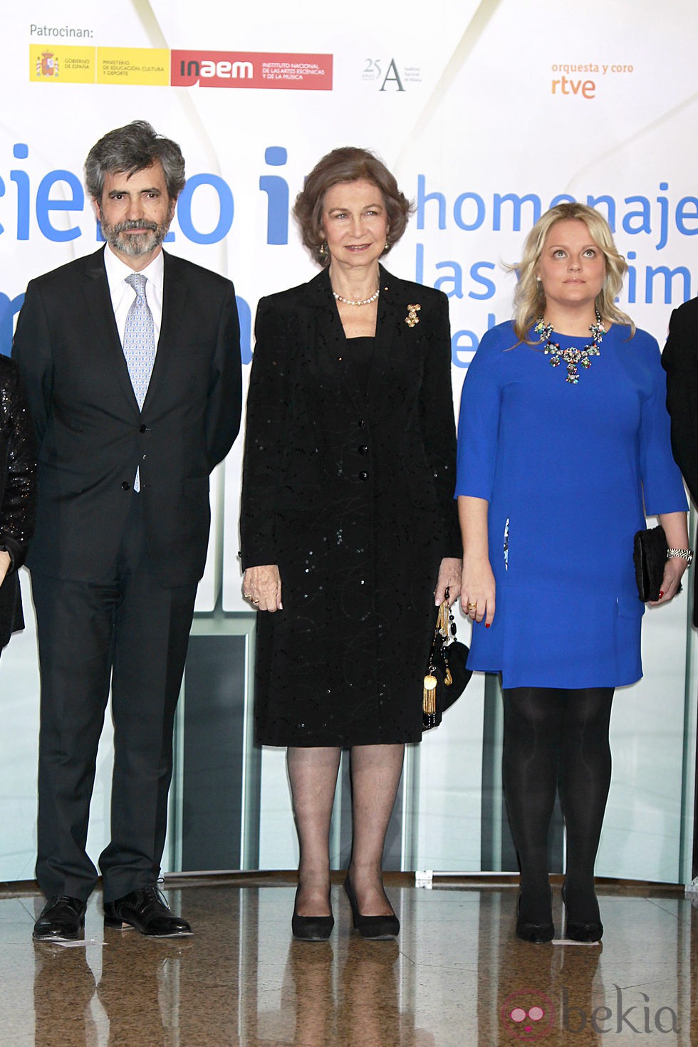 La Reina Sofía en el concierto 'In Memoriam' 2014