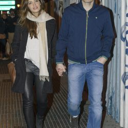 Iker Casillas y Sara Carbonero paseando por Madrid tras el nacimiento de Martín