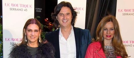 Marina Danko, Potty y su mujer Isabel en el 42 cumpleaños de Colate