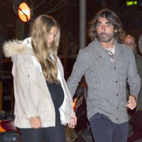 Javier Hidalgo y Sol González en la fiesta del 42 cumpleaños de Colate