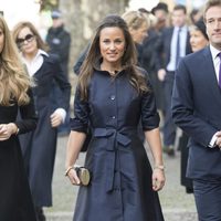 Pippa Middleton en una misa en memoria de David Frost