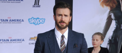 Chris Evans en el estreno de 'Capitán América: El Soldado de Invierno'