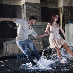 Ruth Lorenzo en el videoclip de 'Dancing In The Rain', canción de Eurovisión 2014