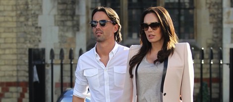 Tamara Ecclestone junto a su marido a pocos dias de dar a luz