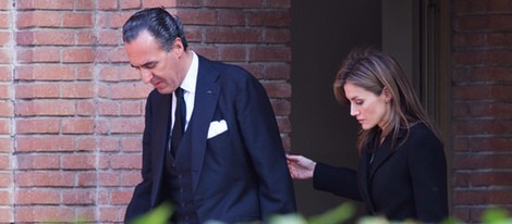 La Princesa Letizia apoya a Jaime de Marichalar tras la muerte de su madre