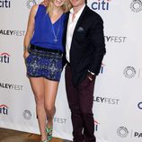 Ian Somerhalder y Maggie Grace en una fiesta de 'Perdidos' en la PaleyFest 2014