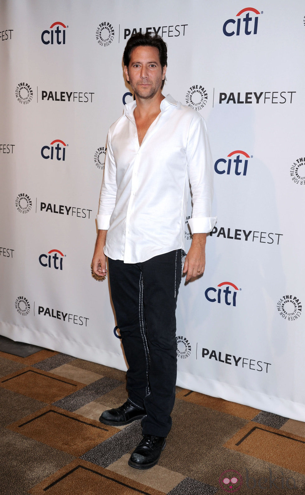 Henry Ian Cusick en una fiesta de 'Perdidos' en la PaleyFest 2014