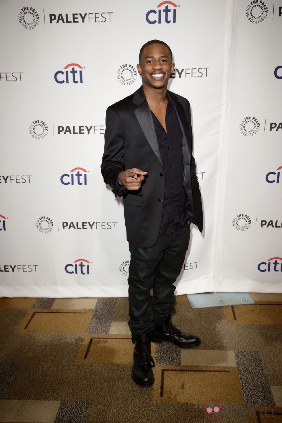 Malcolm David Kelley en una fiesta de 'Perdidos' en la PaleyFest 2014