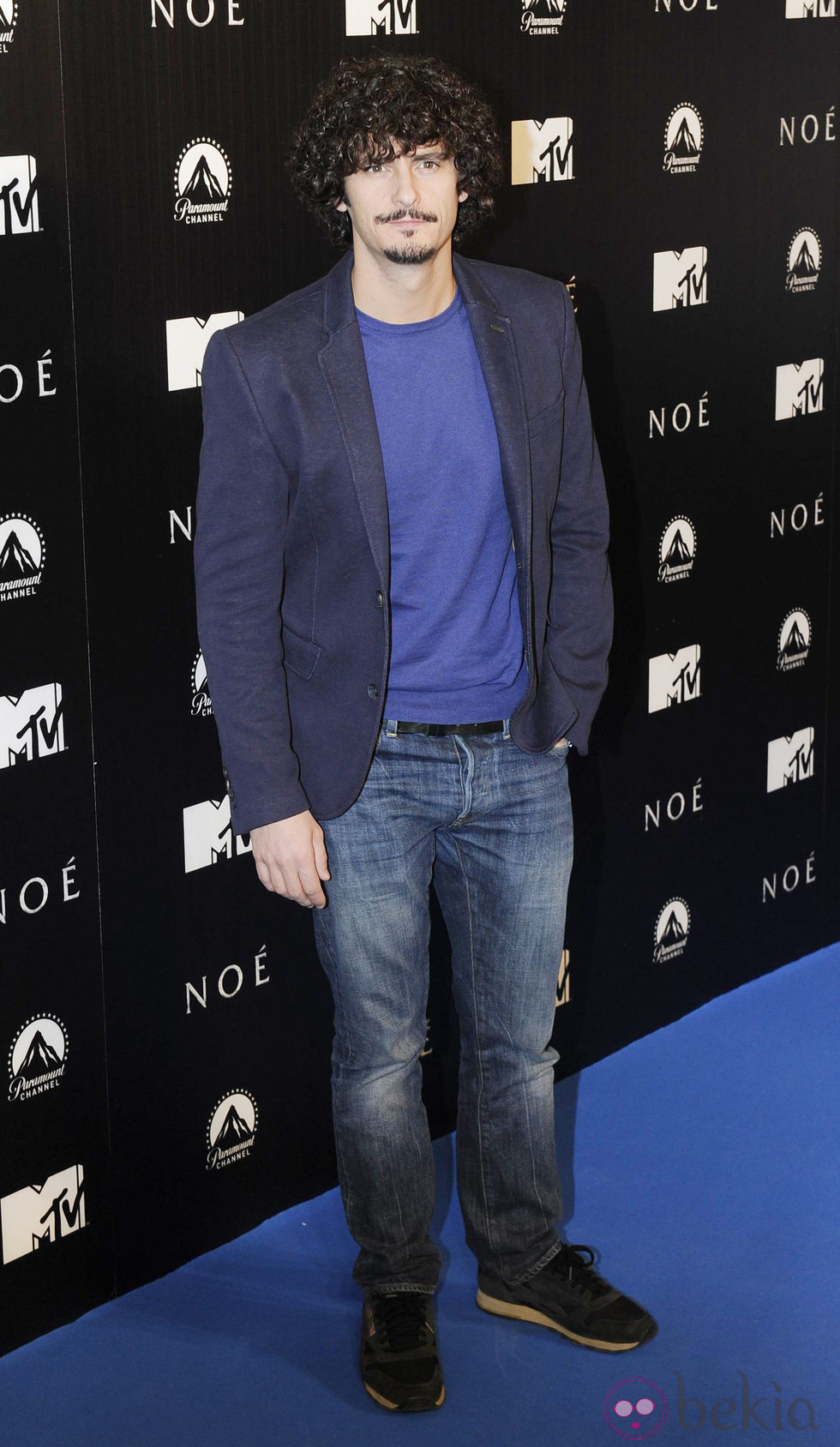 Antonio Pagudo en el estreno de 'Noé' en Madrid