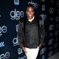 Alex Newell en la fiesta del episodio 100 de 'Glee'