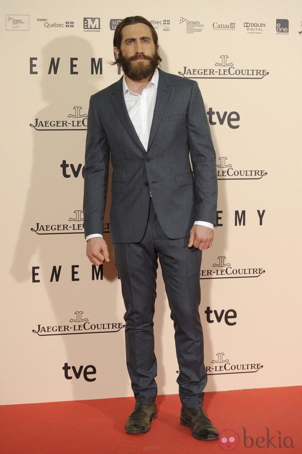 Jake Gyllenhaal  en el estreno de 'Enemy'