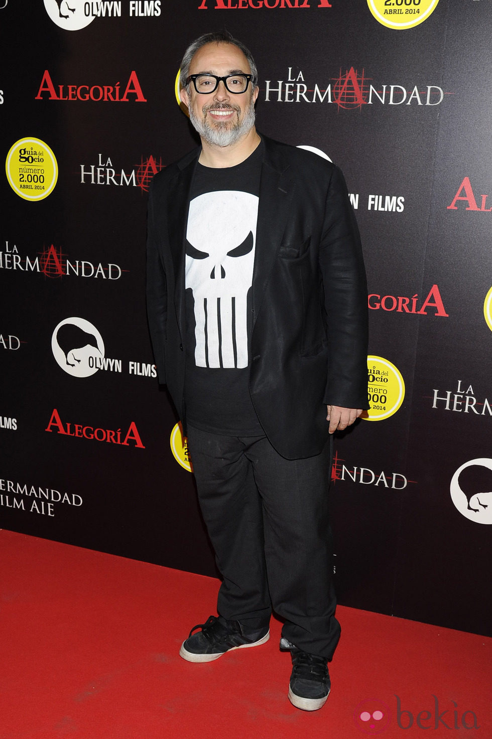 Álex de la Iglesia en el estreno de 'La Hermandad'