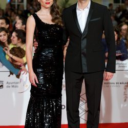 Leonor Watling y Juan Diego Botto en la apertura del Festival de Málaga 2014