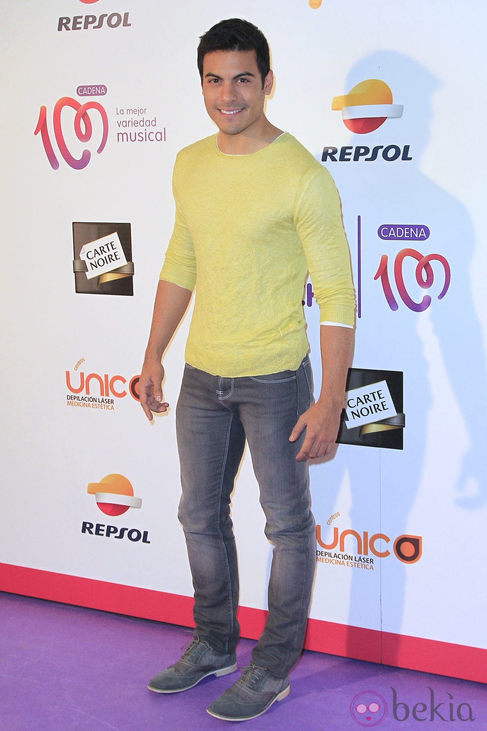 Carlos Rivera en la Noche de Cadena 100 2014