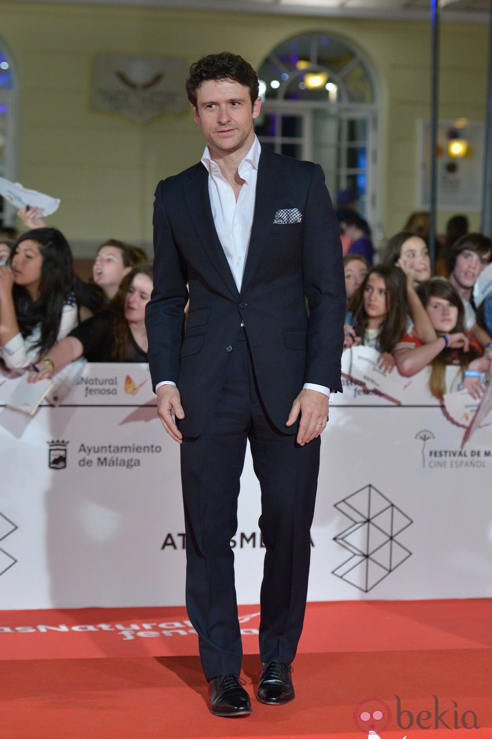 Diego Martín en el estreno de 'Carmina y Amén' en el Festival de Málaga 2014