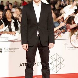 Javier Hernández en el estreno de 'Carmina y Amén' en el Festival de Málaga 2014