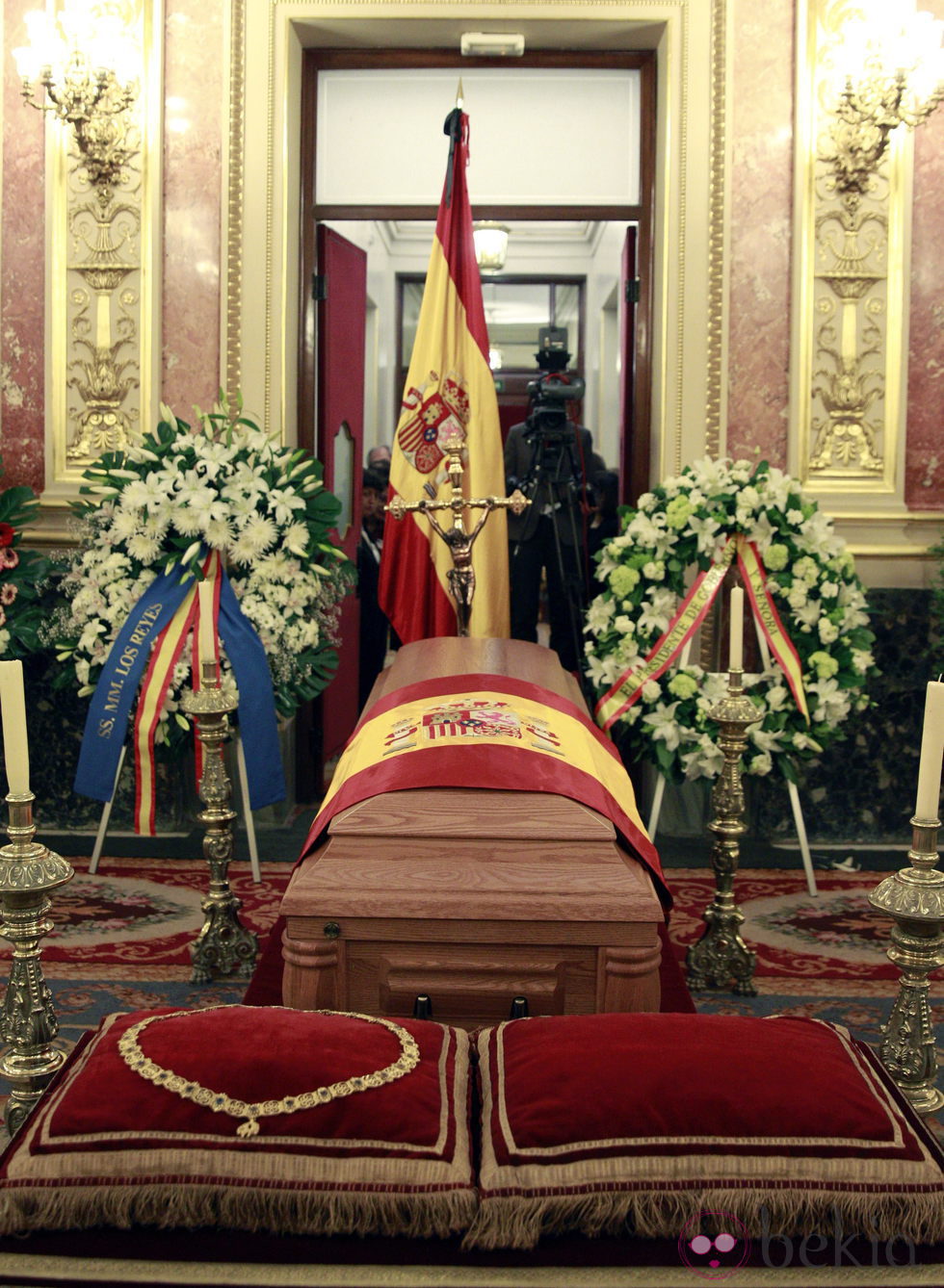 Capilla Ardiente de Adolfo Suárez