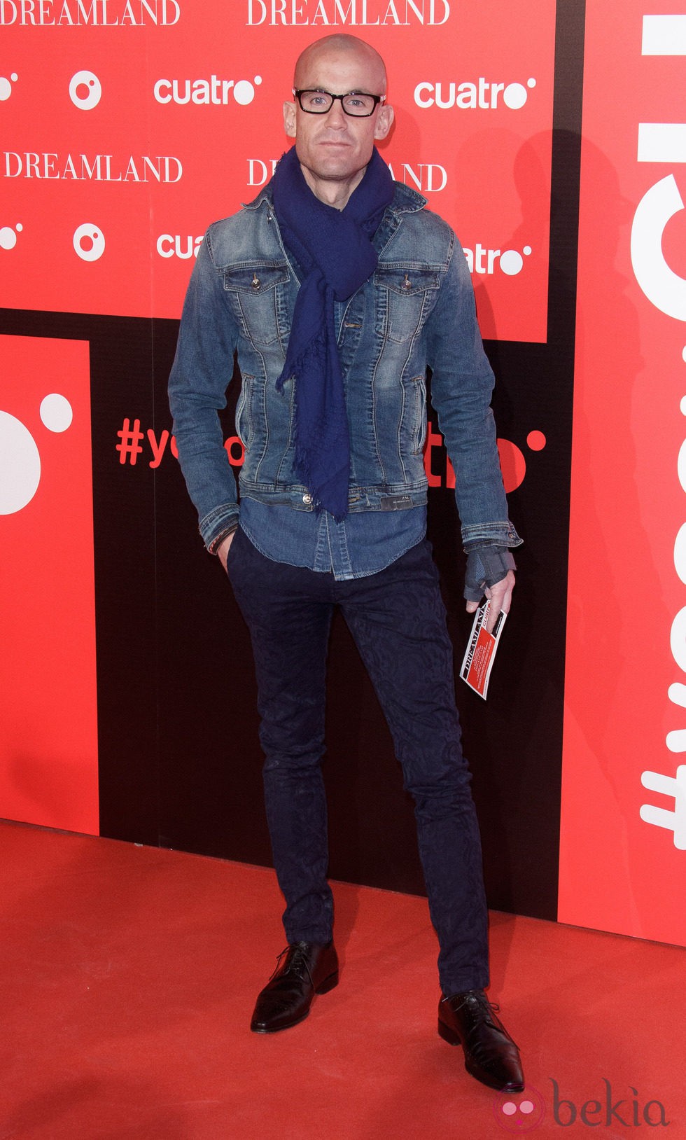 Ramón Fuentes en la fiesta de presentación de 'Dreamland' en Madrid