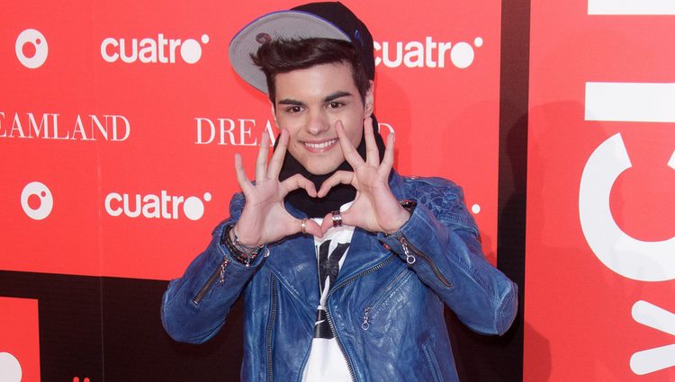 Abraham Mateo en la fiesta de presentación de 'Dreamland' en Madrid