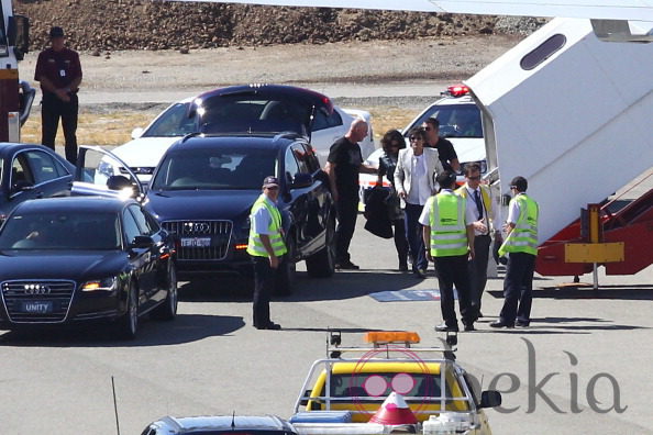 Los Rolling Stones llegan a Los Angeles en su propio avión