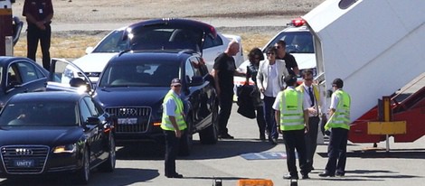 Los Rolling Stones llegan a Los Angeles en su propio avión