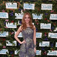 Edurne en un acto publicitario de Tampax Pearl y Venus Breeze