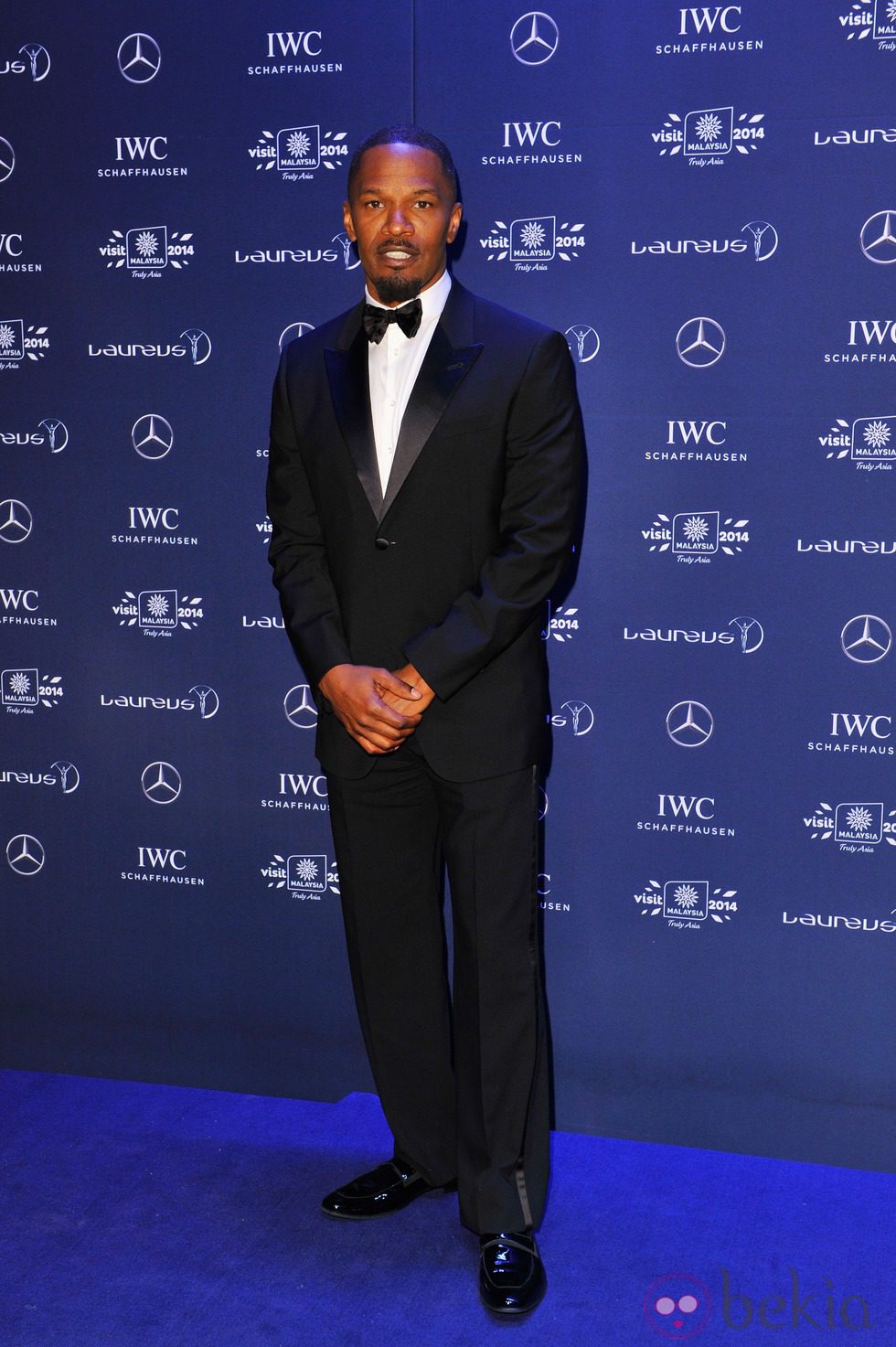 Jamie Foxx en los Premios Laureus 2014