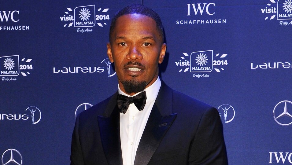 Jamie Foxx en los Premios Laureus 2014