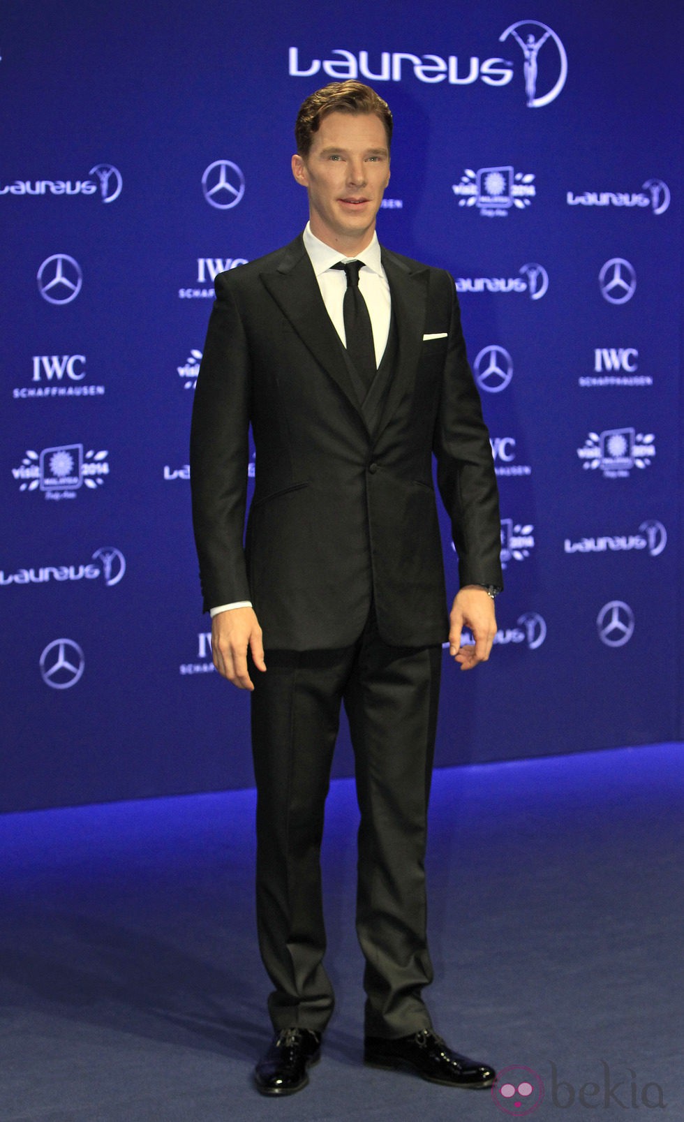 Benedict Cumberbatch en los Premios Laureus 2014