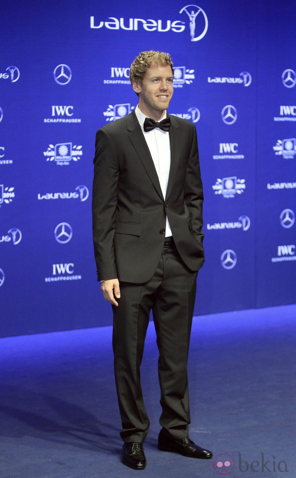 Sebastian Vettel en los Premios Laureus 2014