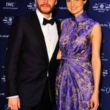 Daniel Brühl y Felicitas Rombold en los Premios Laureus 2014