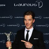 Benedict Cumberbatch, presentador de los Premios Laureus 2014