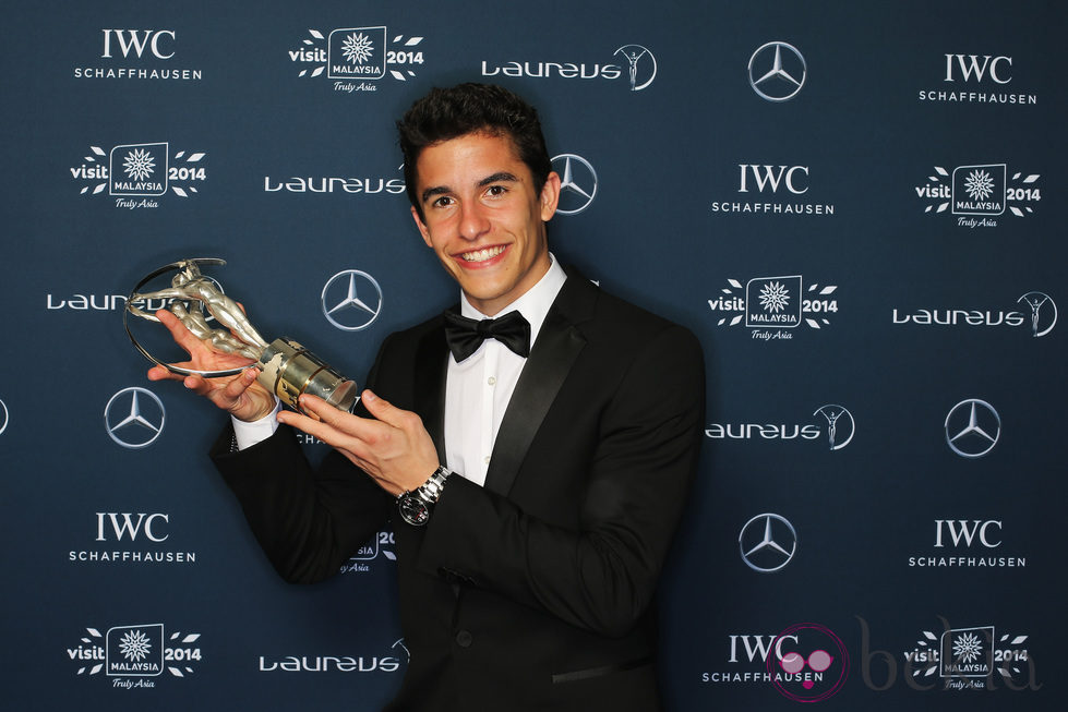 Marc Márquez, galardonado en los Premios Laureus 2014