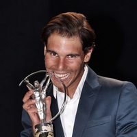 Rafa Nadal, galardonado en los Premios Laureus 2014