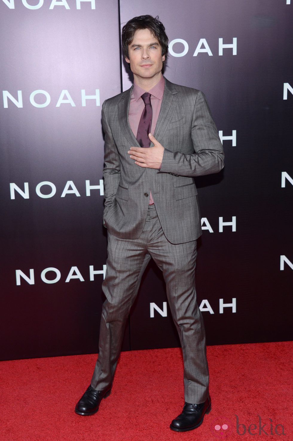 Ian Somerhalder en el estreno de 'Noé' en Nueva York