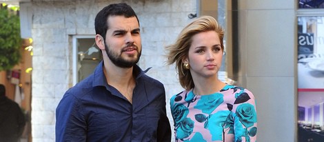 Ana de Armas y David Victori en Málaga