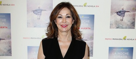 Ana Rosa Quintana en la presentación del libro 'La noche soñada'