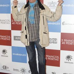 Eduardo Gómez en el estreno de '2 francos, 40 pesetas'