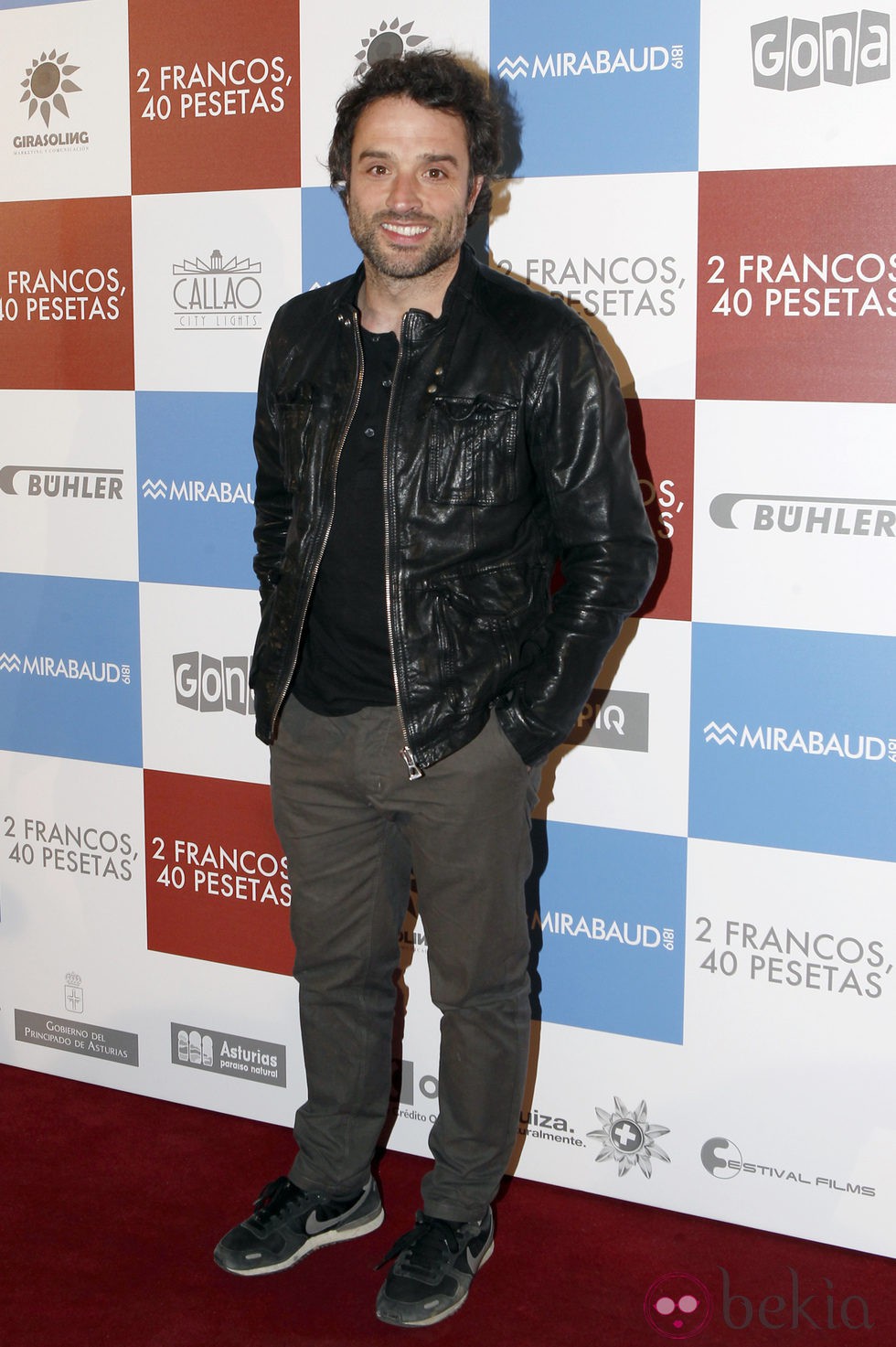 Daniel Guzmán en el estreno de '2 francos, 40 pesetas'