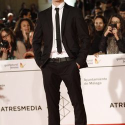 Patrick Criado en el estreno de 'Todos están muertos' en el Festival de Málaga 2014